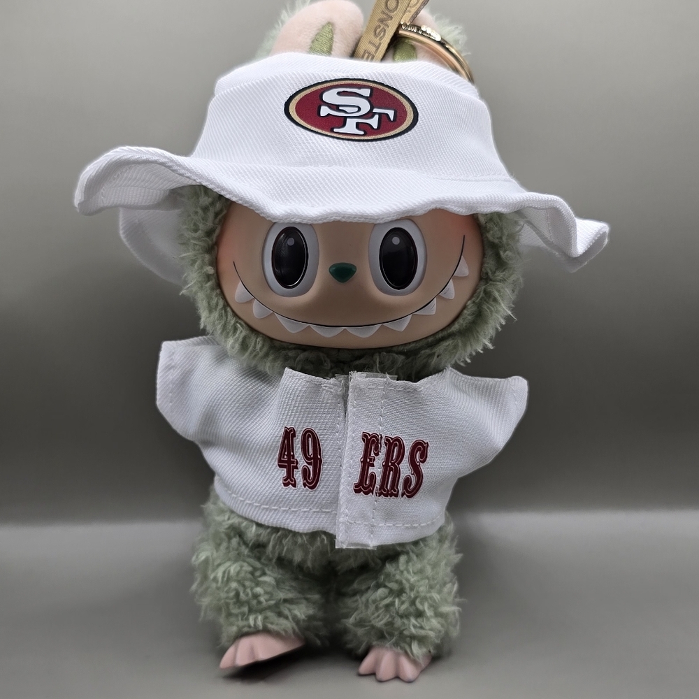 Labubu Clothes - NFL San Francisco 49ers Outfit